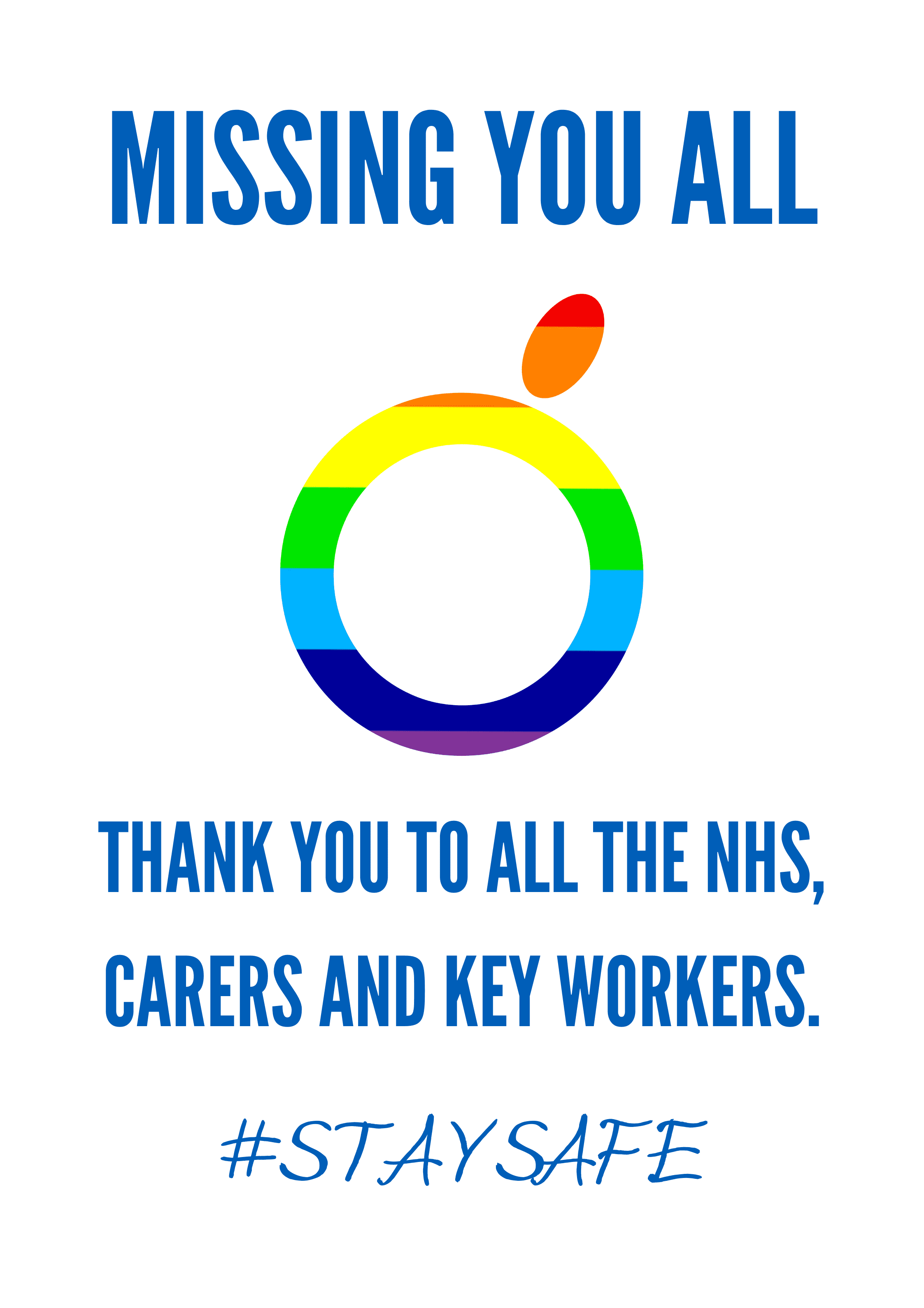 We Miss You All Poster