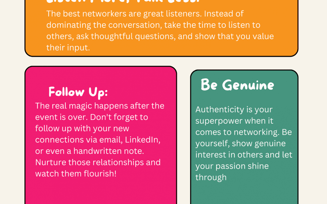 Top Tips for Networking: The Secret to Business Growth