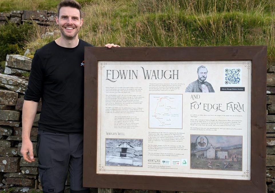 Restoring Our Community – Waughs Well Sign Refreshed